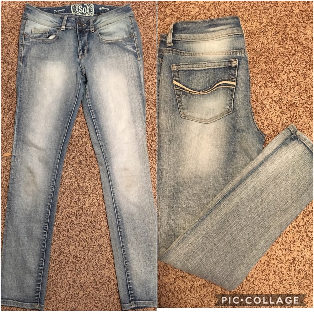 Light-Wash Jeans